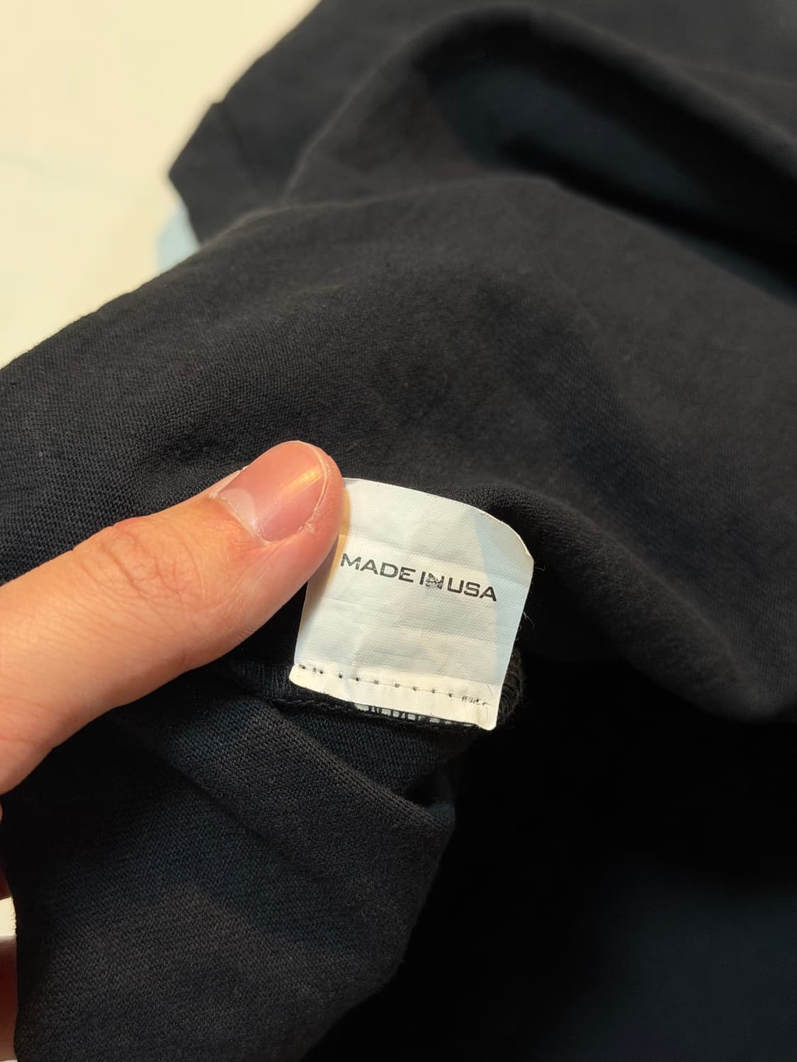 이지 벌쳐스 2 칸예 롱슬리브 티셔츠 블랙 상품이미지4