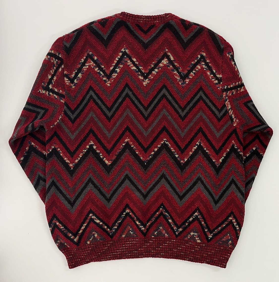 메리노울 블렌드 자카드 스웨터 이태리 메이드 상품이미지4