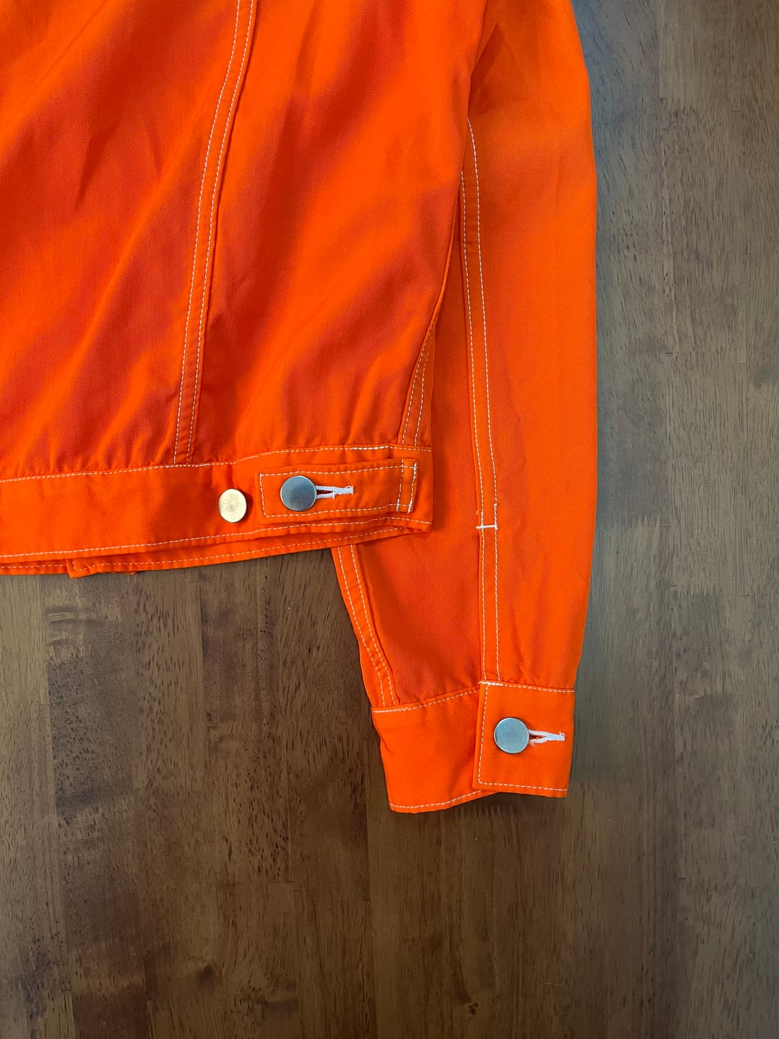 꼼데가르송 AD2000 오렌지 셔츠 자켓 상품이미지7