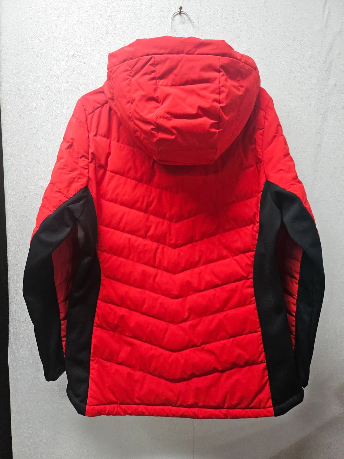 밀레 레드 구스 다운 후드 패딩 점퍼 105 상품이미지3