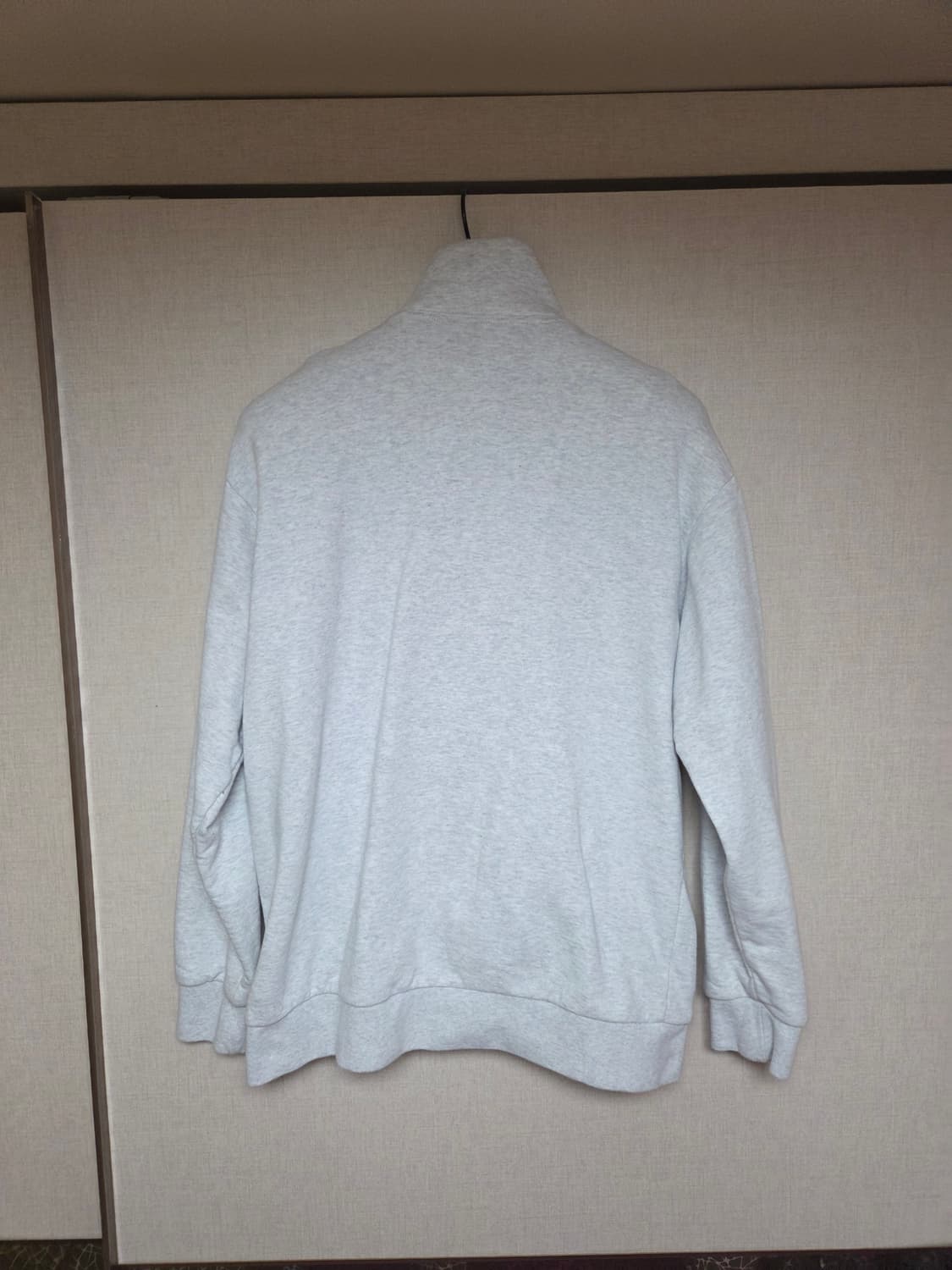 GOALSTUDIO 하프집업 맨투맨 그레이,  상하세트 상품이미지4