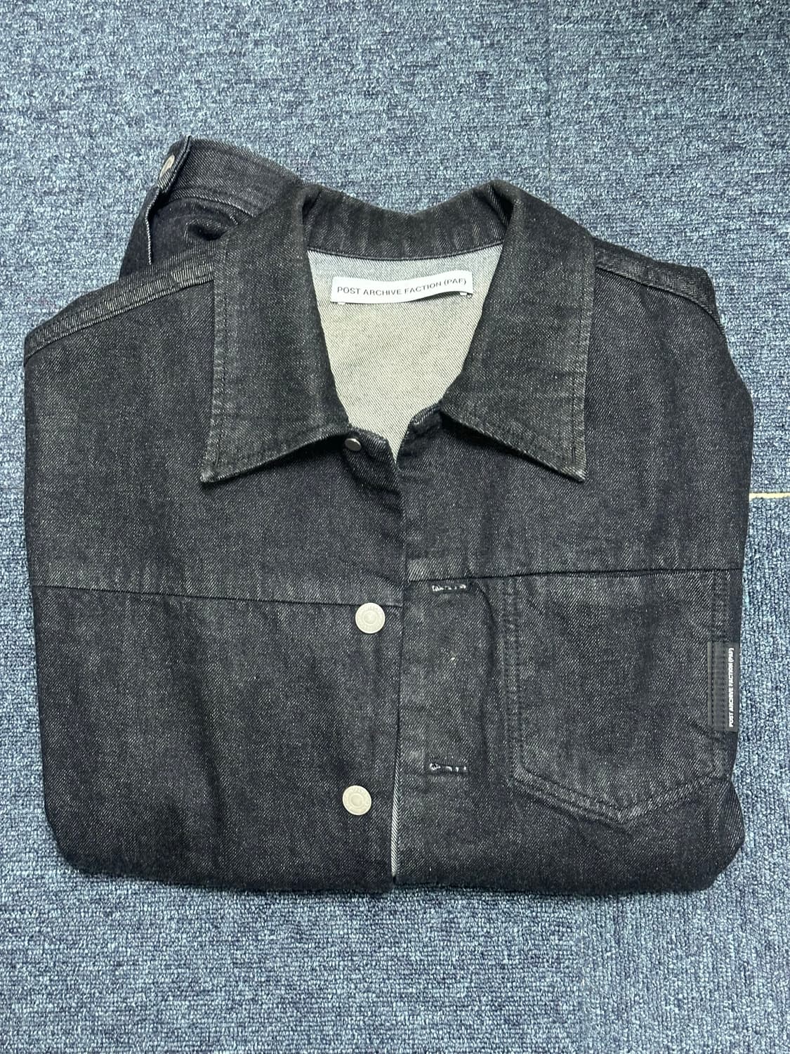 (L) 포스트아카이브팩션 데님 인디고 자켓 상품이미지3