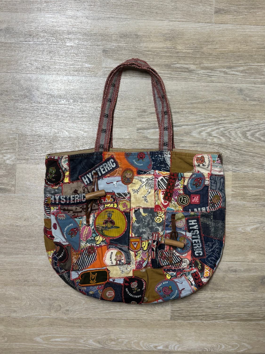 Hysteric Glamour patchwork shoulder bag 상품이미지1