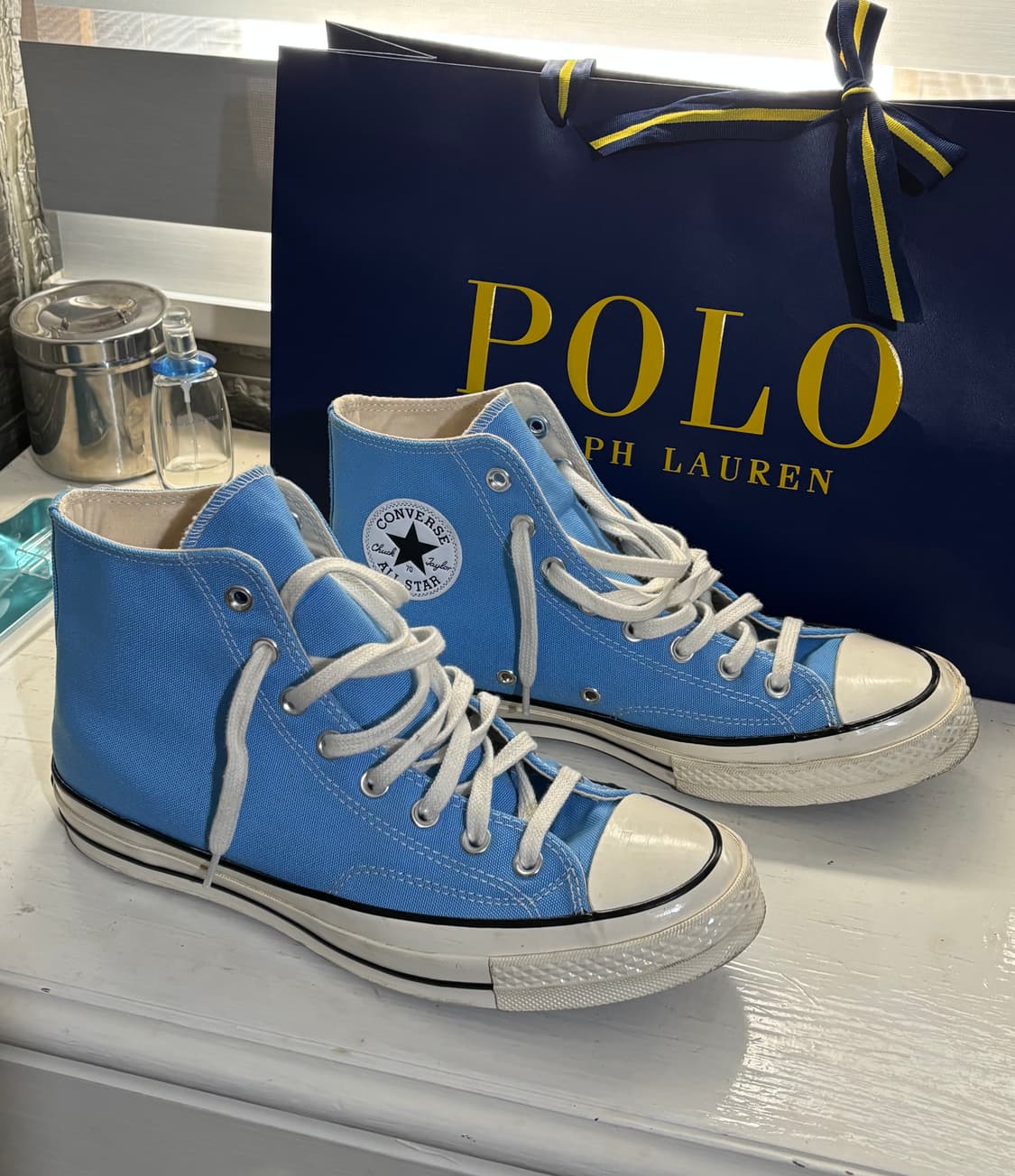 컨버스 척70 하이 유니버시티 블루 270사이즈 상품이미지1