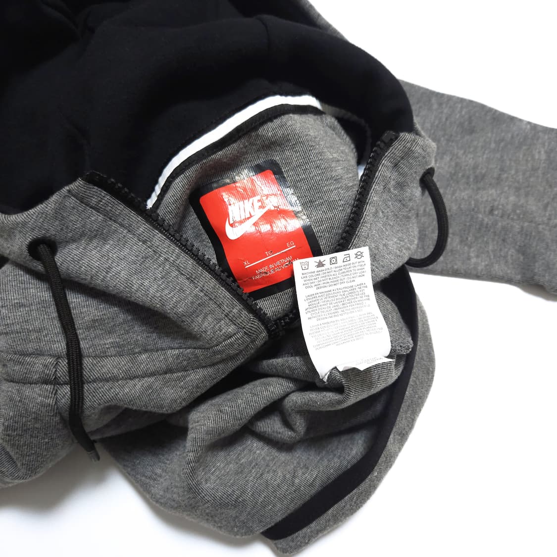 나이키 테크플리스 테크팩 후드 집업 자켓 그레이 상품이미지5