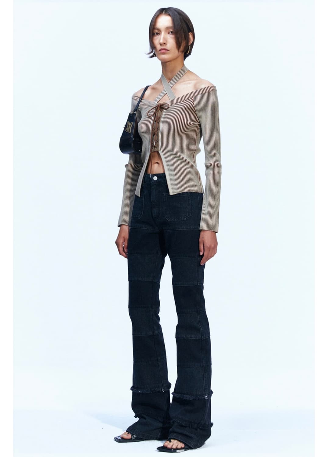 앤더슨벨 Mahina Blocking Patchwork Jeans 상품이미지1