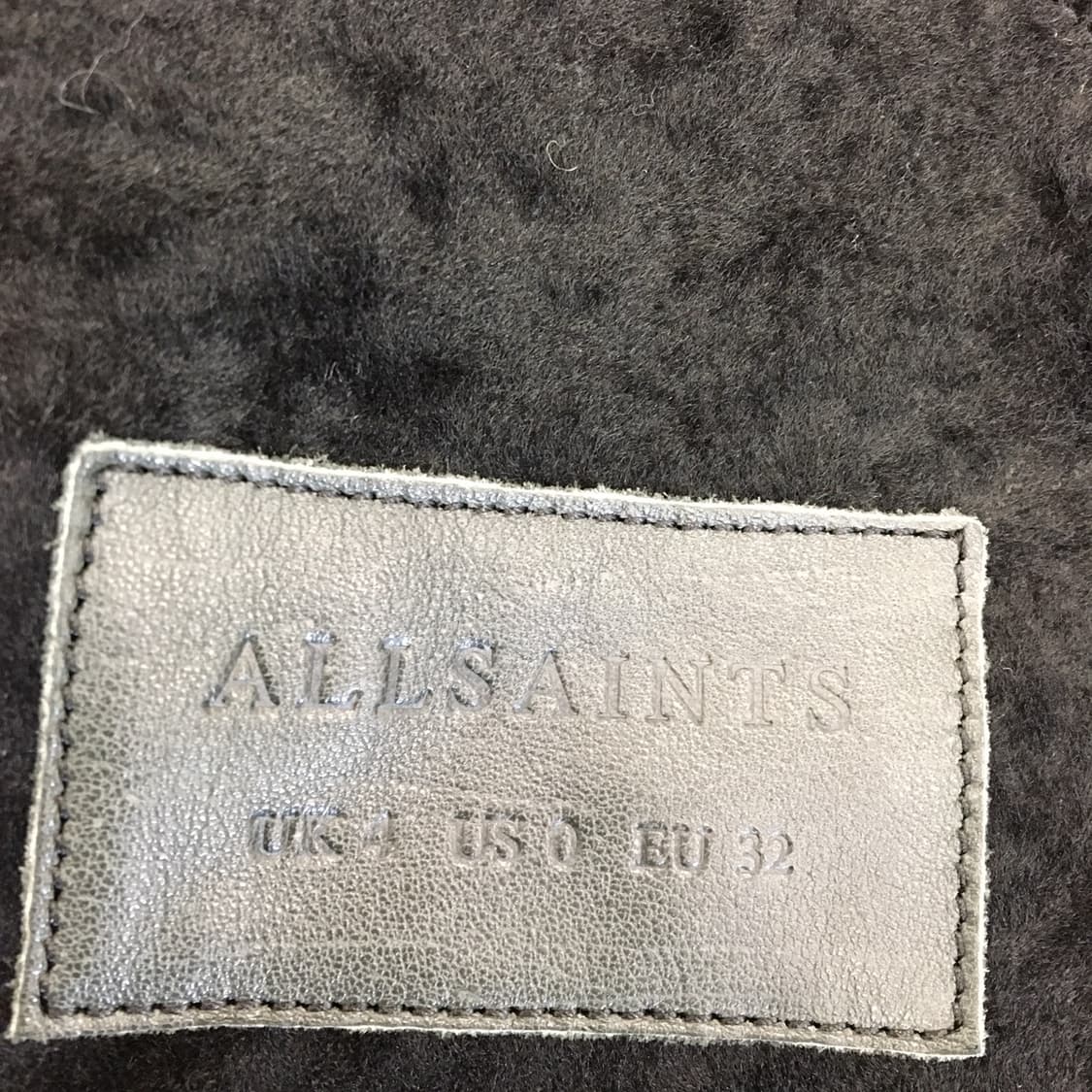 올세인츠 쉽스킨 양가죽100% 무스탕조끼 여성 55  상품이미지5