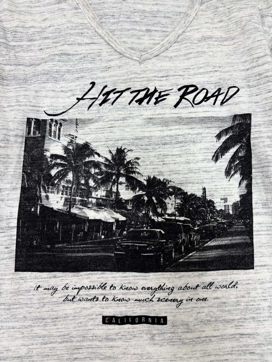 “Vintage” Y2K Print White Tee 상품이미지4