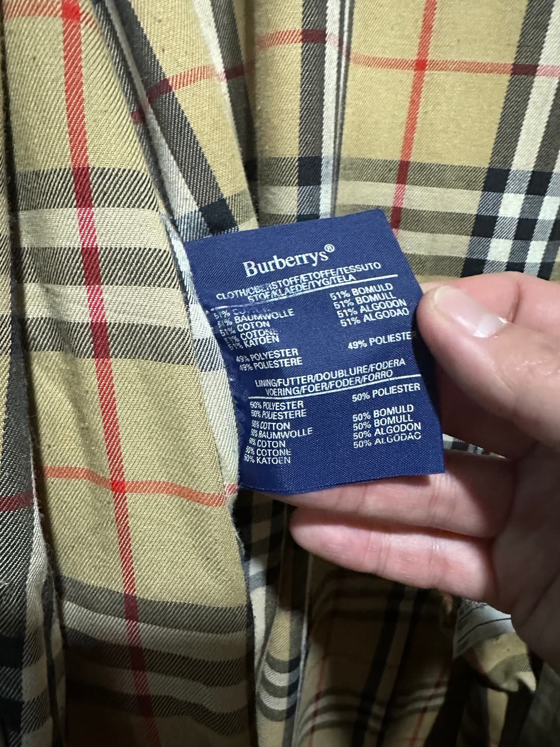 버버리 노바체크 여성 트렌치코트  상품이미지4