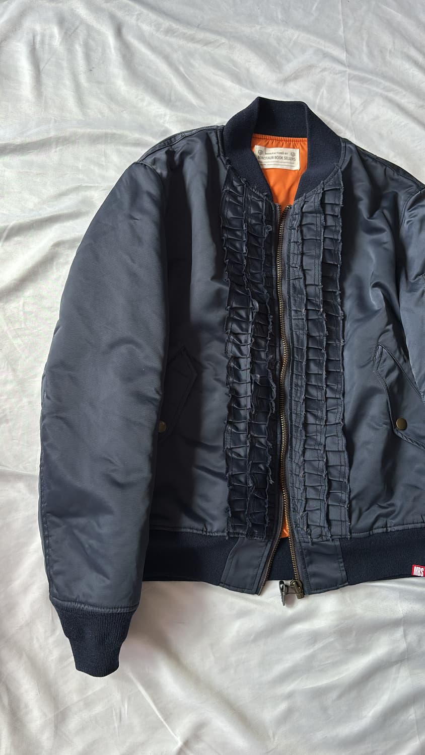 Ruffle Tuxedo Bomber 상품이미지3