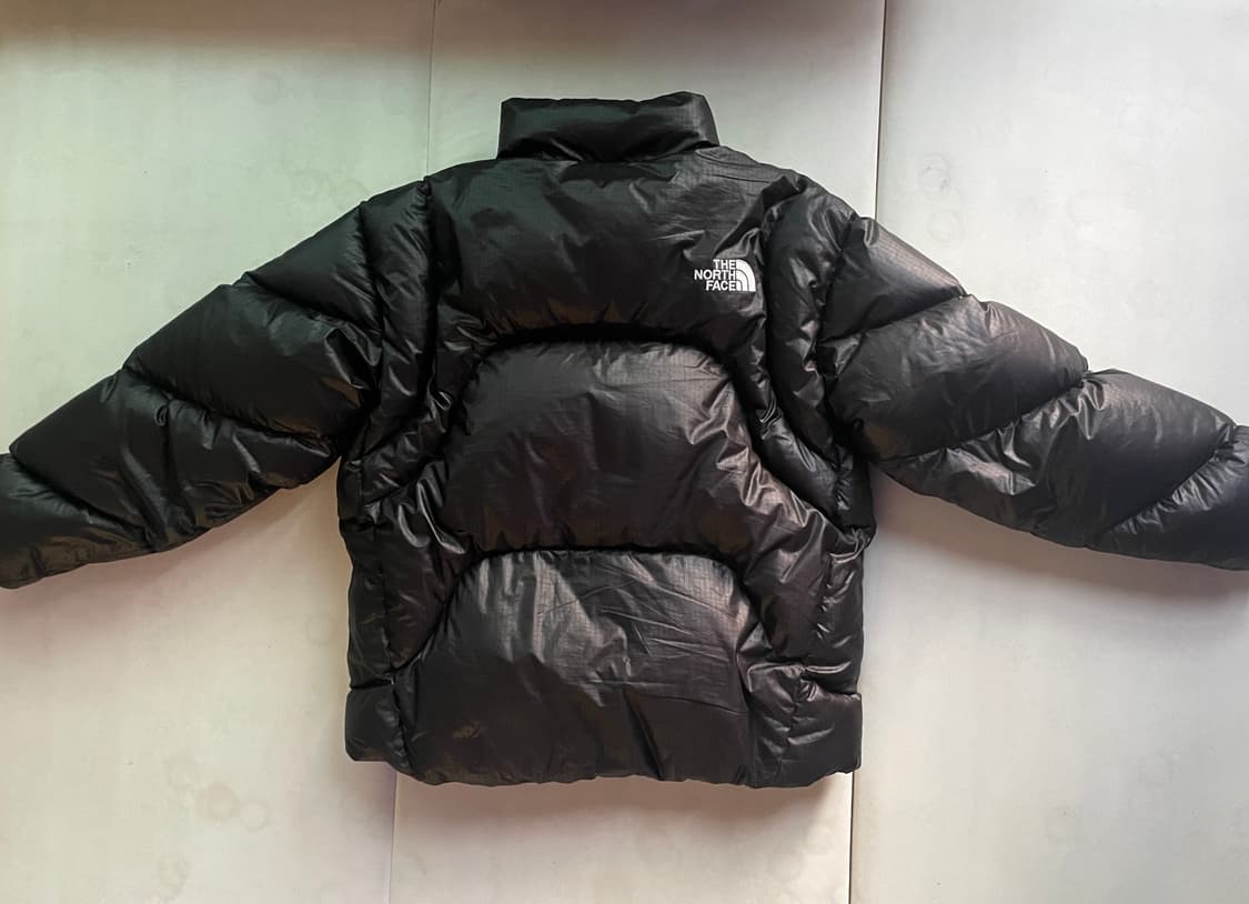노스페이스 화이트 라벨 웨이브 RDS 다운 자켓 블랙 상품이미지4