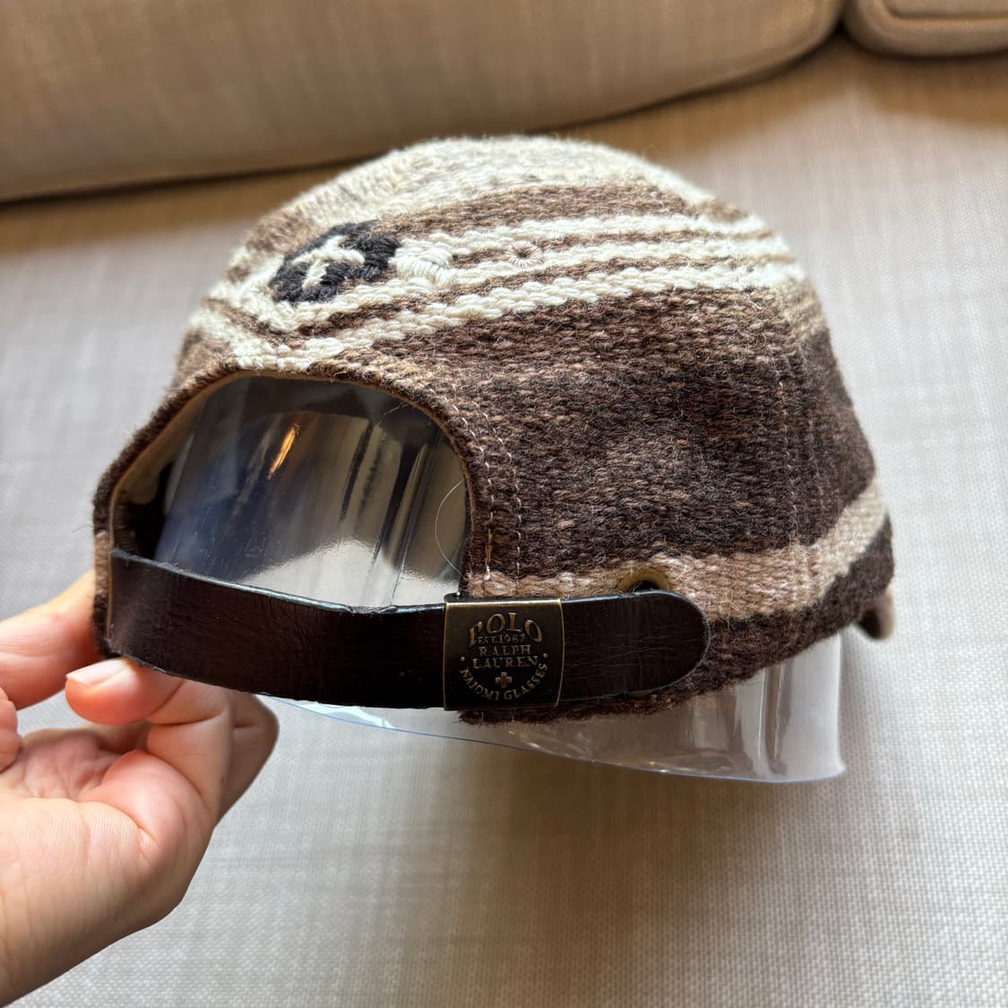 PRL x Naiomi Glasses - Jacquard Ball Cap 상품이미지6