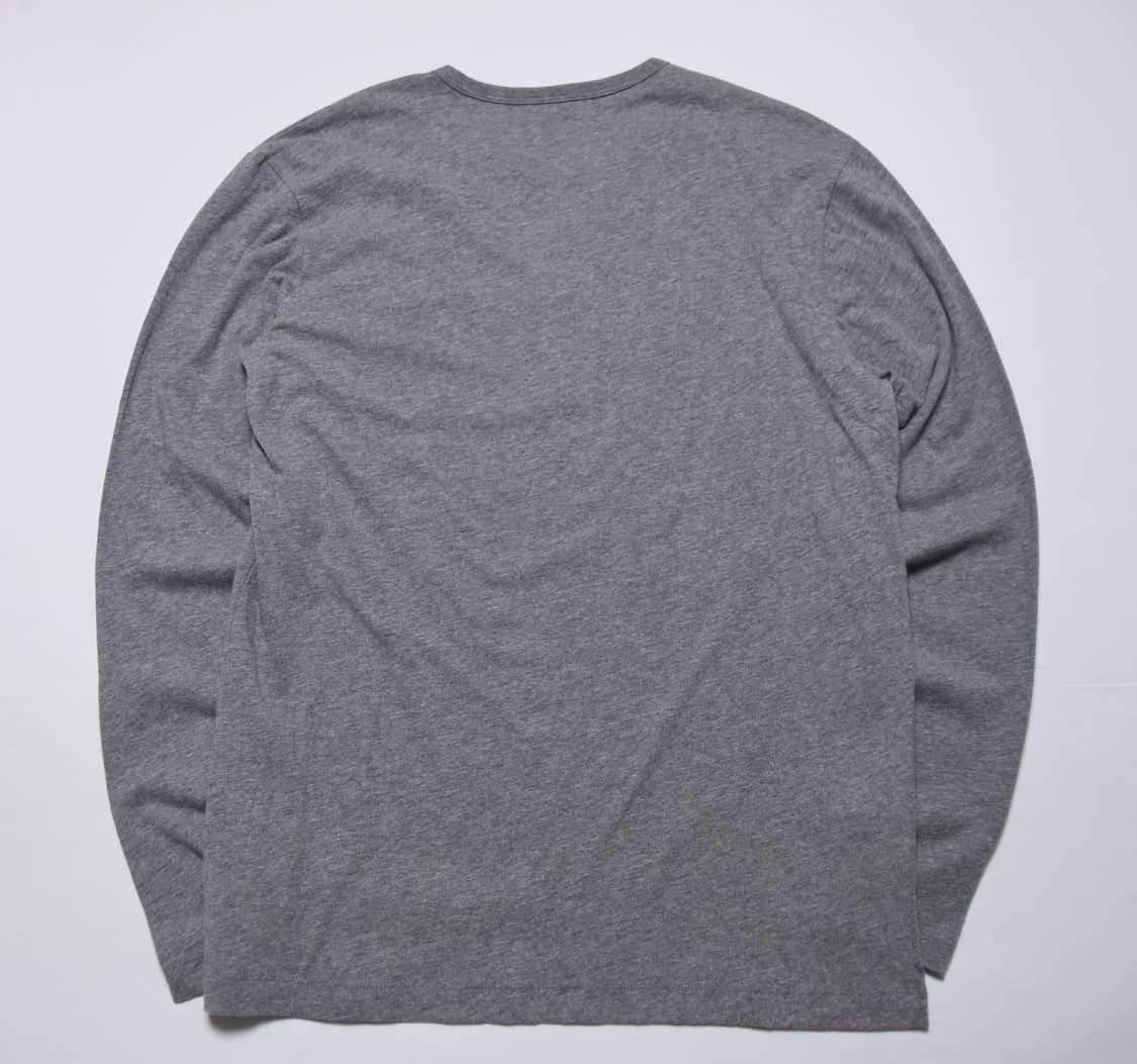 테슬라 남성 긴팔 티셔츠 회색 L 상품이미지4