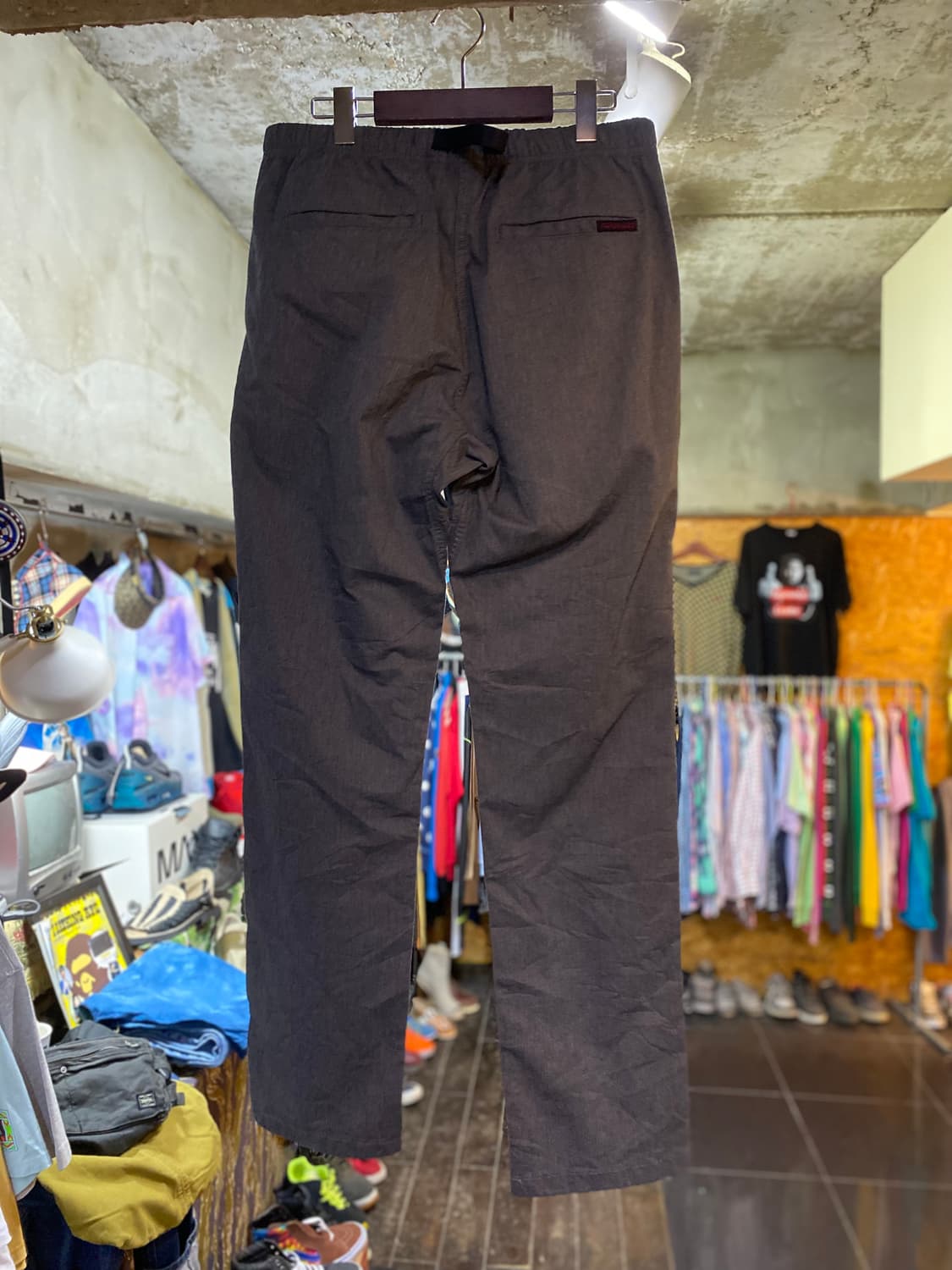 GRAMICCI 그라미치 그레이 컬러 팬츠 L size 상품이미지5