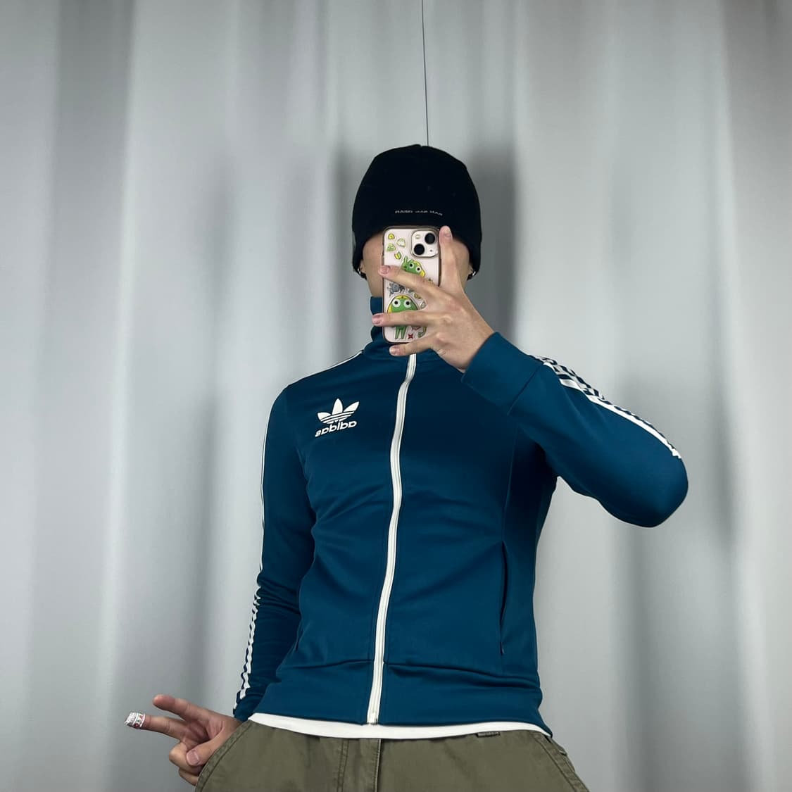 <아디다스 3-S 청록 져지 > No.1435 상품이미지2