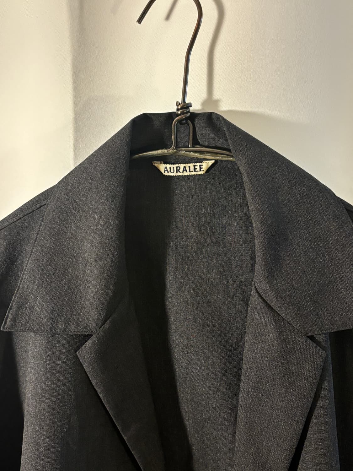 Auralee 오라리 울 실크 트로피컬 셔츠 자켓 상품이미지3