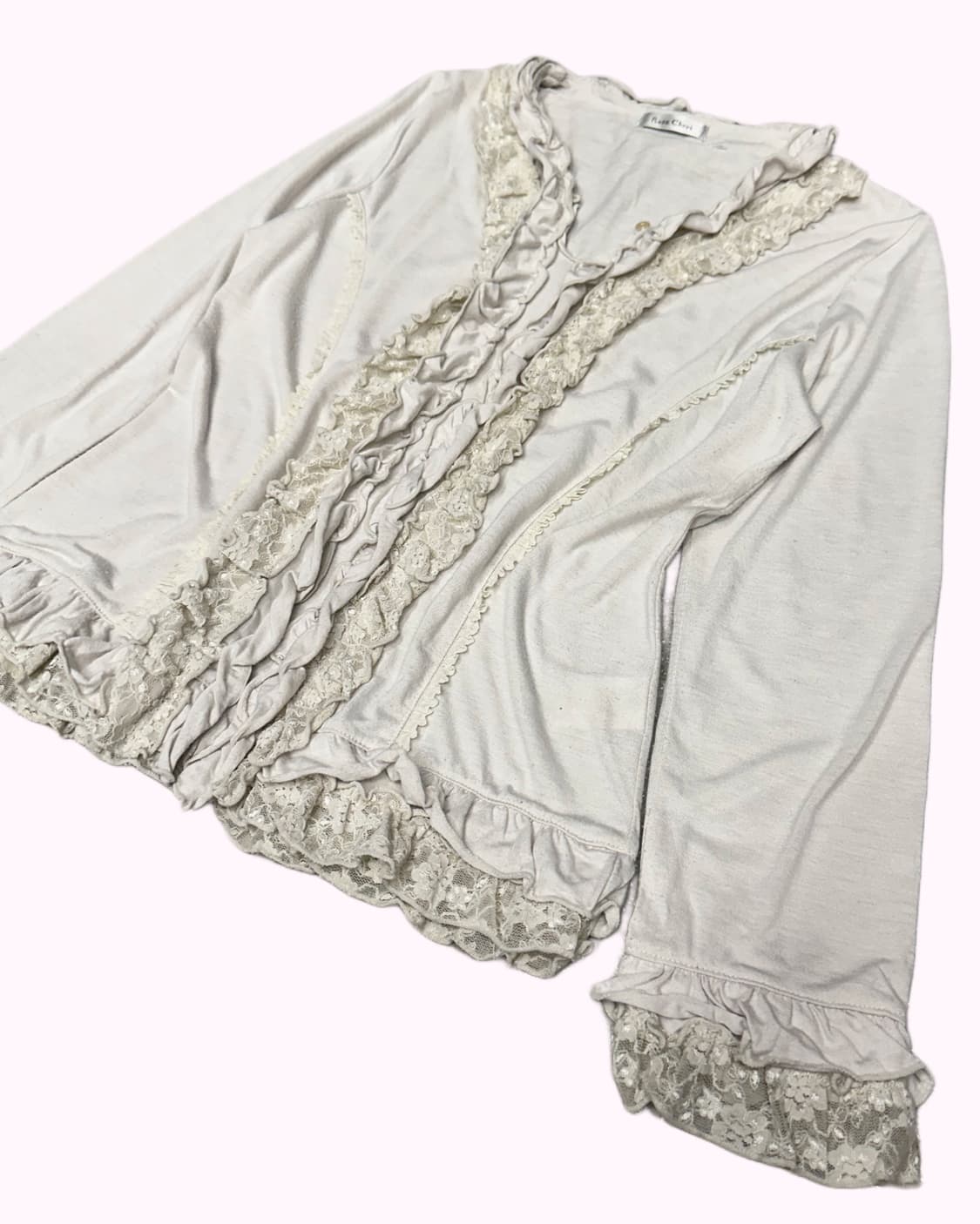 ROSA CHERI lace frill blouse 상품이미지3