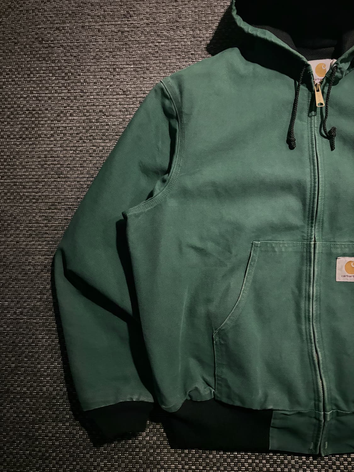 90s 칼하트 액티브 JR132 AQU M USA🇺🇸 상품이미지3