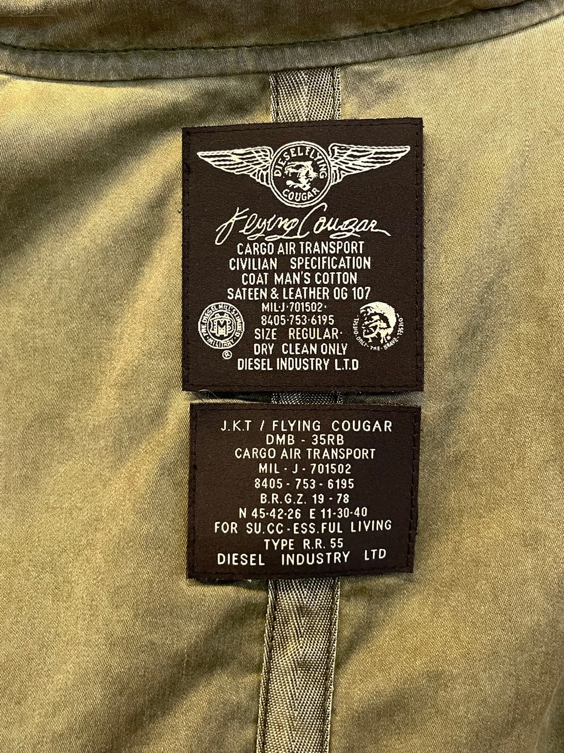 Diesel Military Field Jacket 상품이미지4