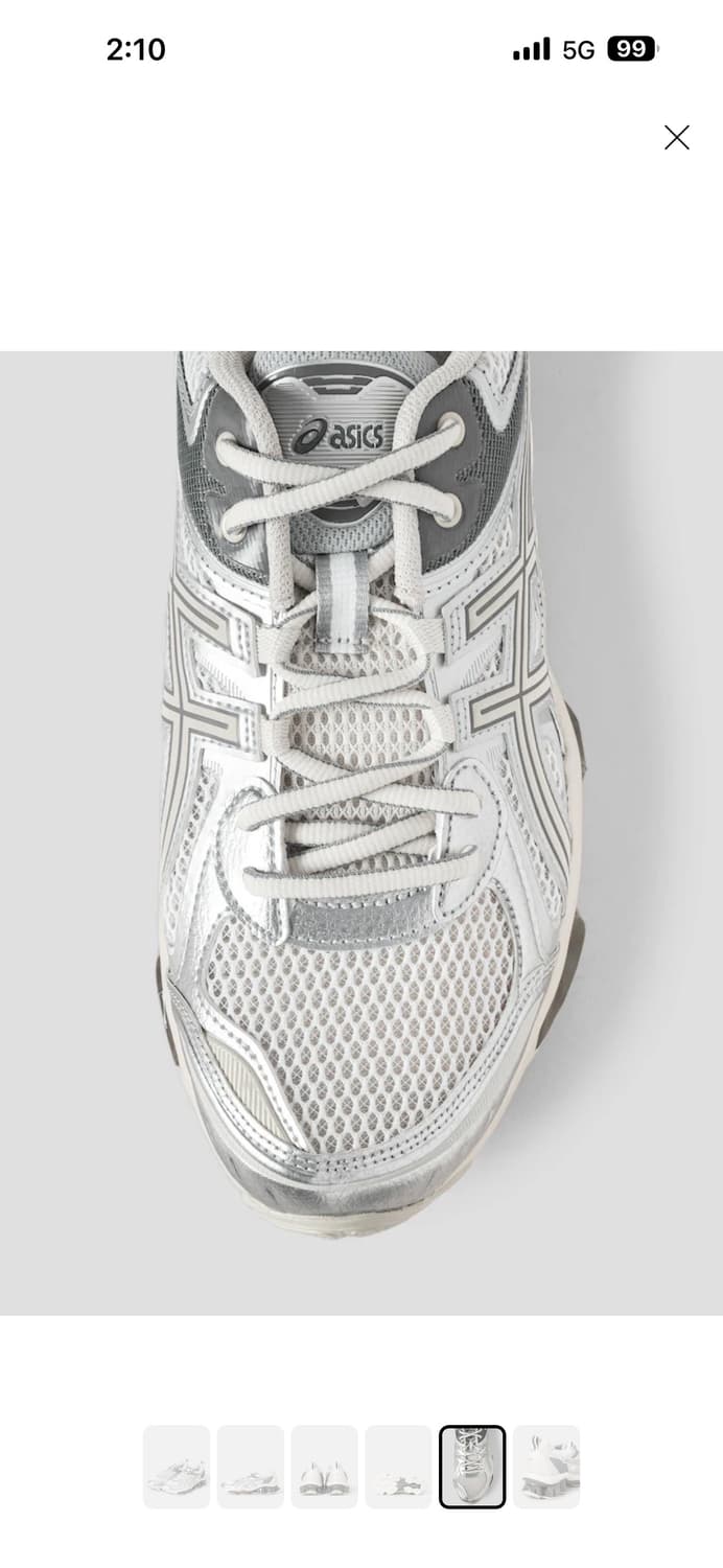 아식스 젤 퀀텀 키네틱 그레이 275mm 상품이미지5