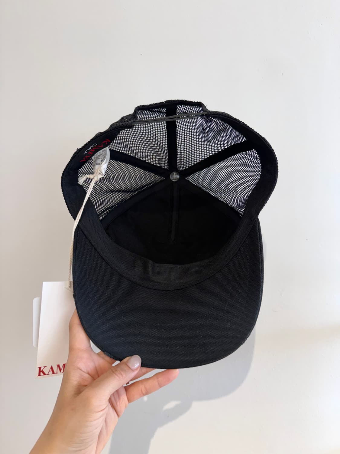 카미야 “kmy” distressed mesh cap 상품이미지5