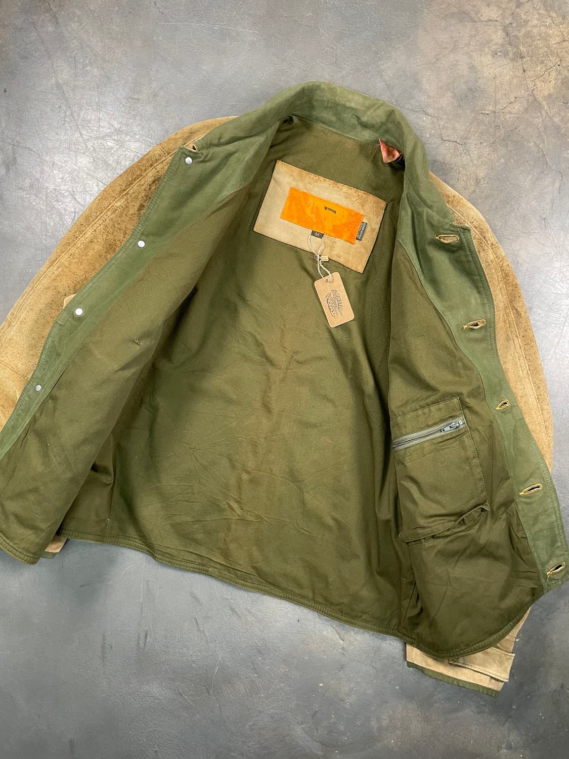 팀버랜드 스웨이드 헌팅 자켓 상품이미지5