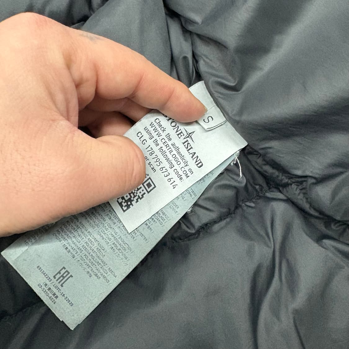 (95)스톤아일랜드리노레지나토패딩 상품이미지7