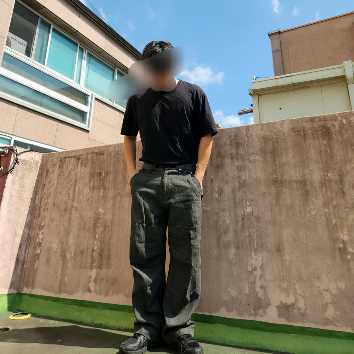 [네고가능]빈티지 카모 바지 상품이미지2