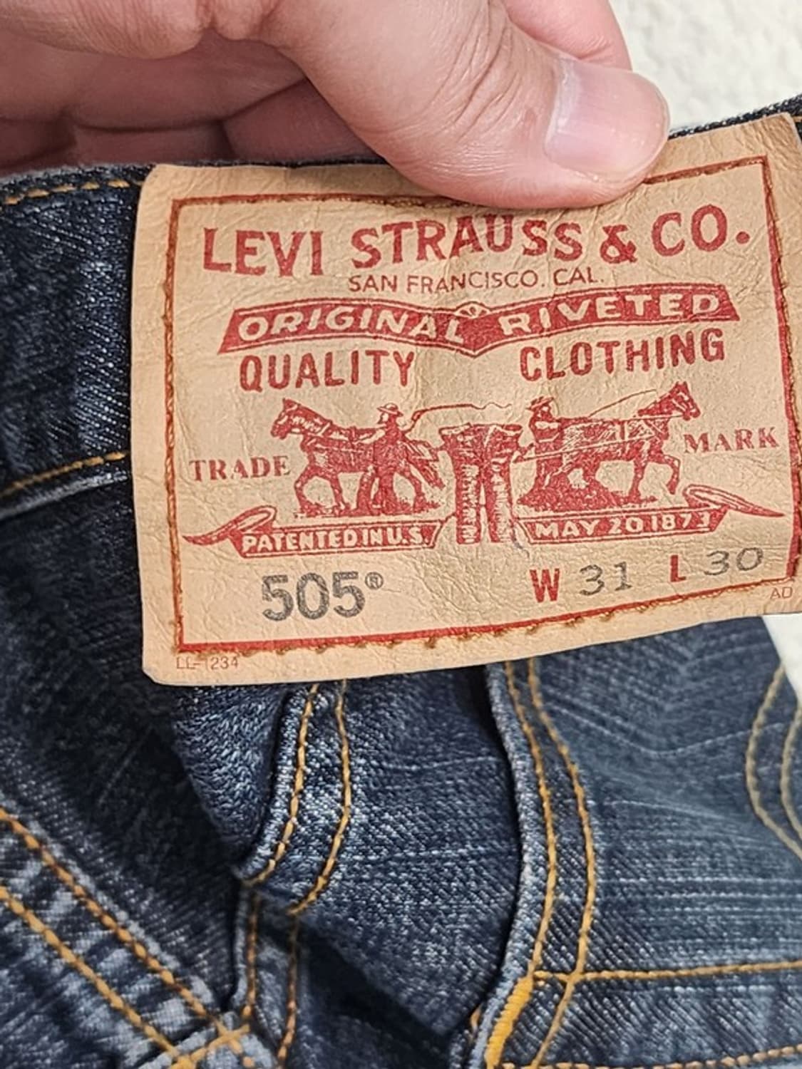 LEVI'S 505  W 31 L 30 상품이미지2