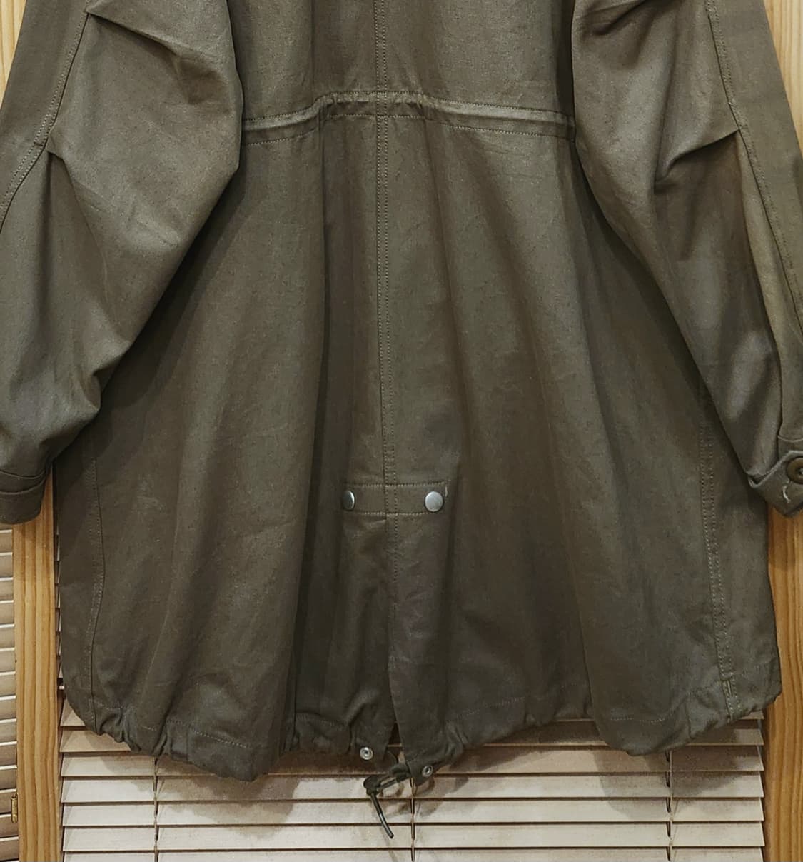 (새상품)Fudge Store 피쉬테일 오버핏 야상 개파카 상품이미지3