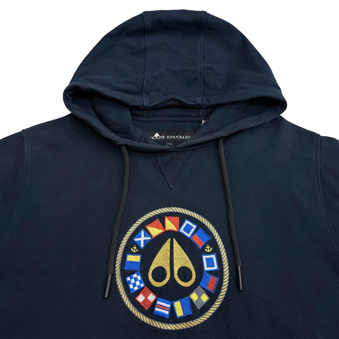 무스너클 네이비 후드티 (오버핏 XL) 상품이미지3