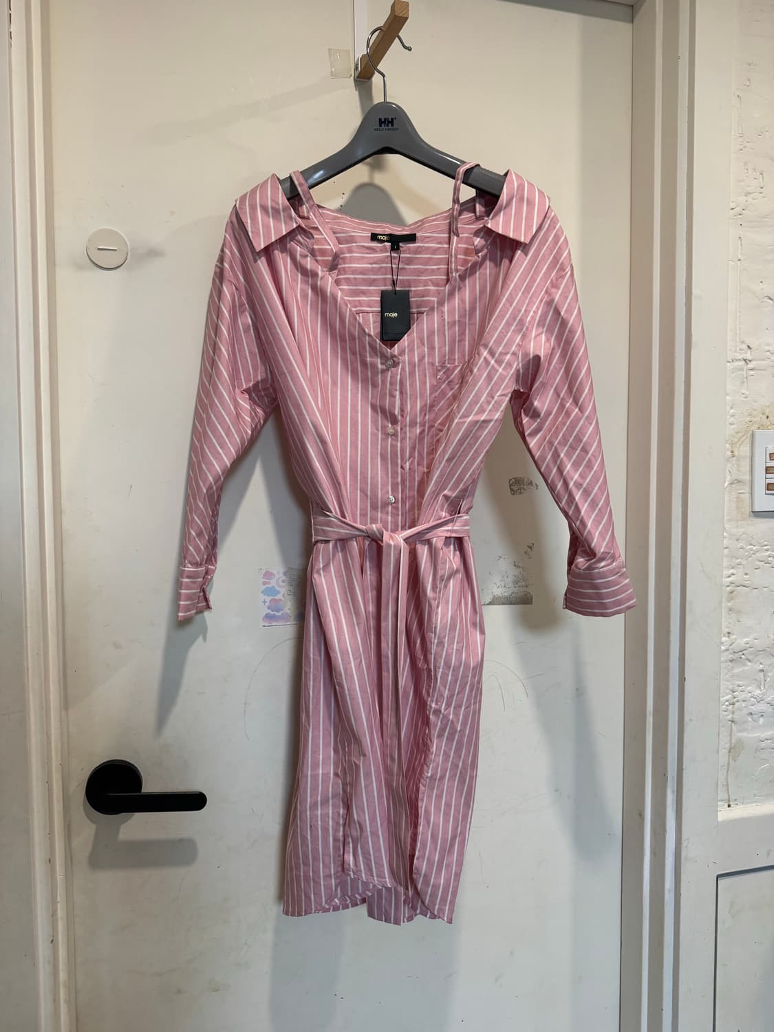 새상품 maje 마쥬 콜드숄더 원피스 상품이미지2