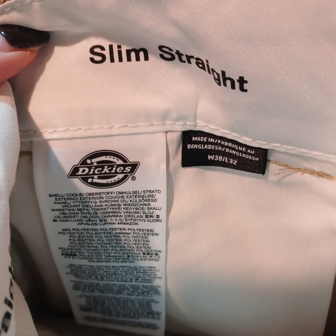 디키즈 슬림 스트라이트 치노 팬츠 상품이미지3