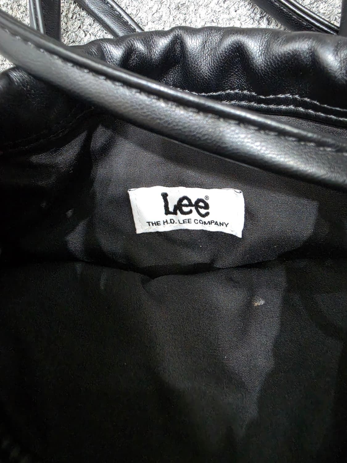 Lee 리 신세틱 레더 미니 파우치백 가방 상품이미지7