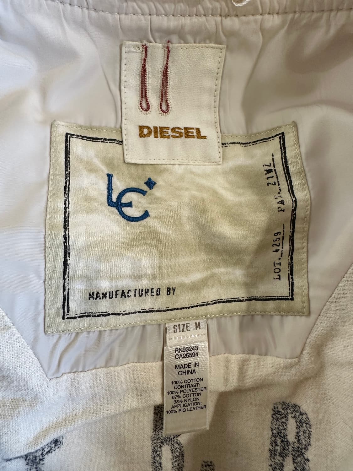 디젤 바이커 봄버 자켓 상품이미지8