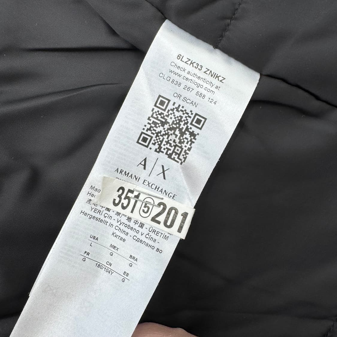 알마니 코트 상품이미지5