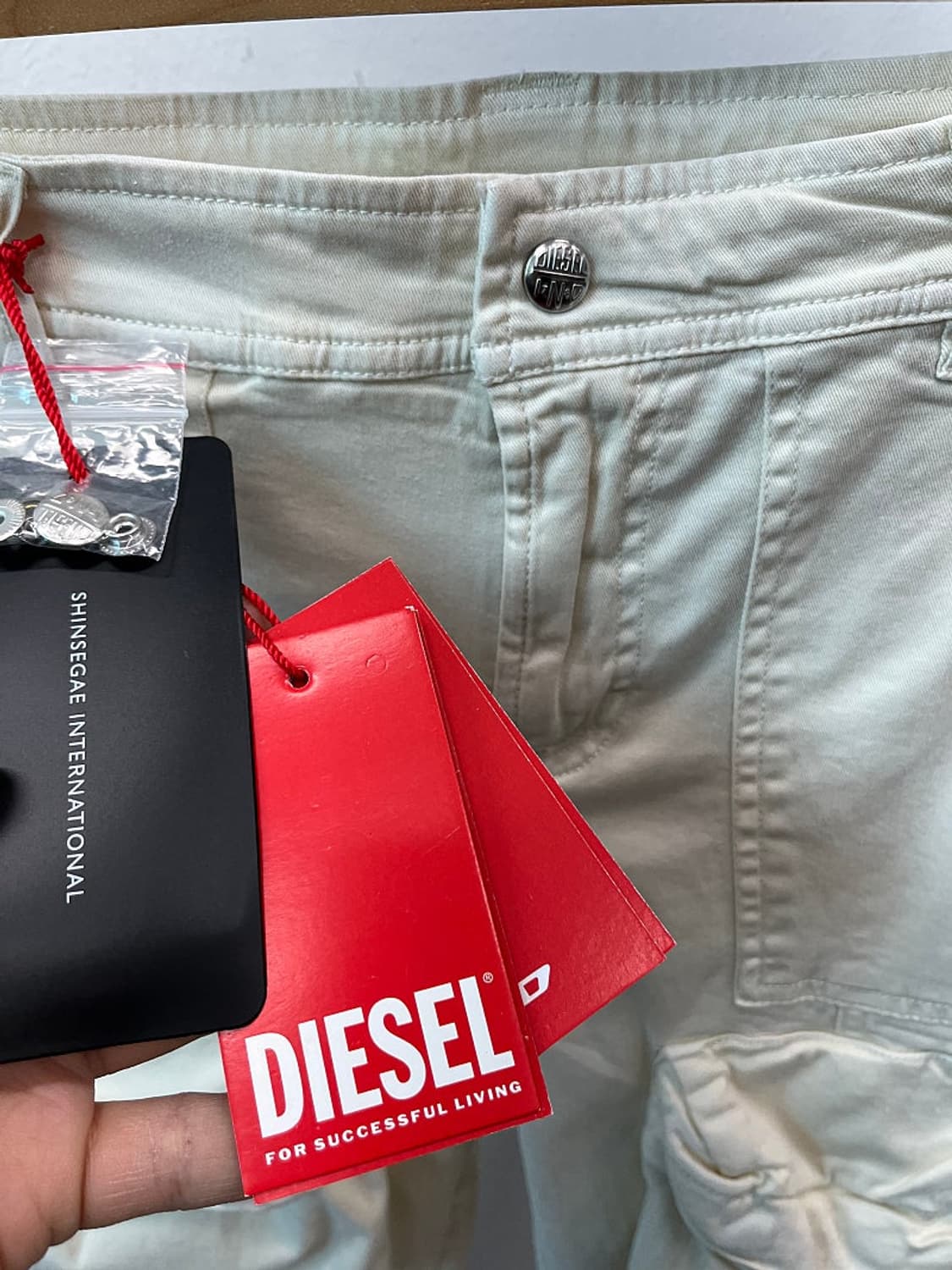 여) 디젤 아이포리 카고팬츠  상품이미지6