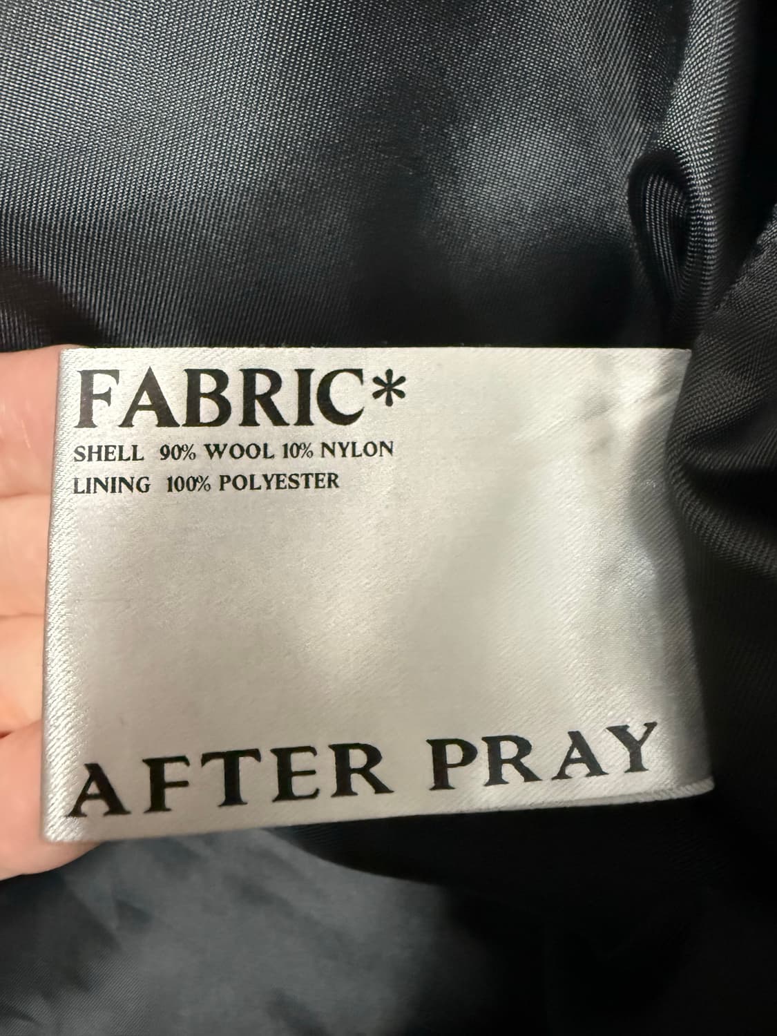 애프터프레이 투어리스트 발마칸 코트 (네이비) s 상품이미지7