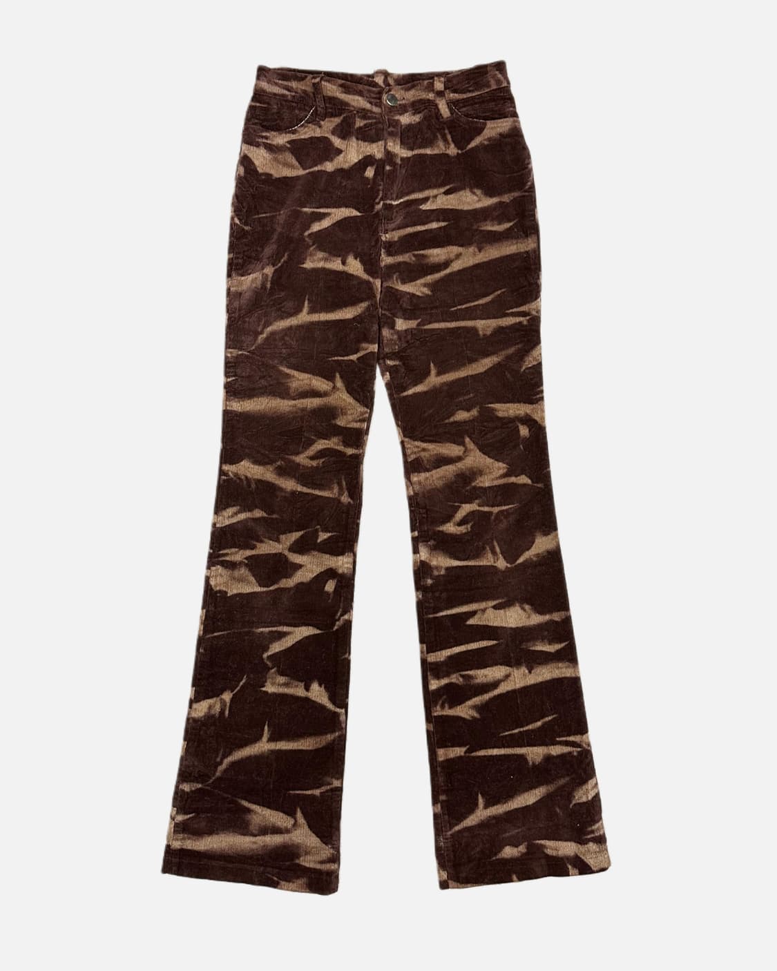 brown corduroy wrinkle dye pants 상품이미지2