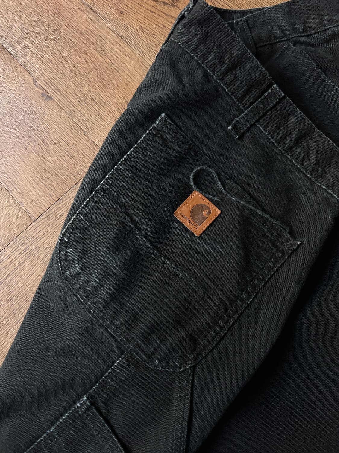 [36]칼하트 USA 블랙 싱글니 카펜터 워크팬츠 상품이미지5