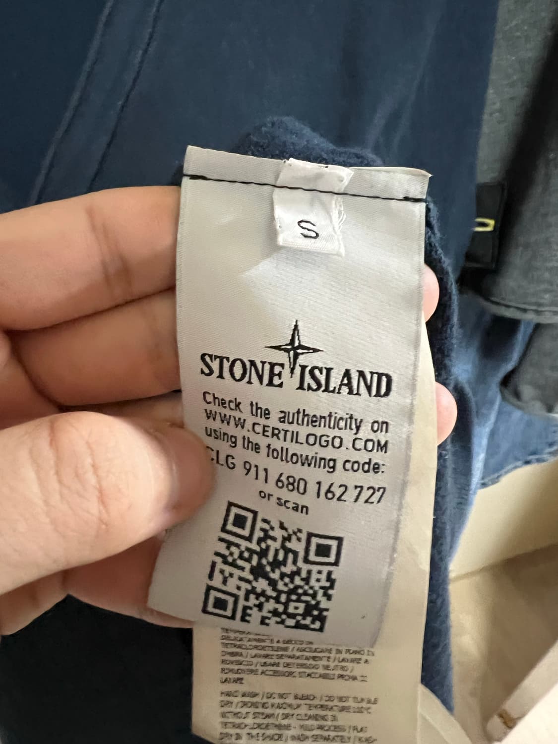 스톤아일랜드 가디건 다크네이비 상품이미지4