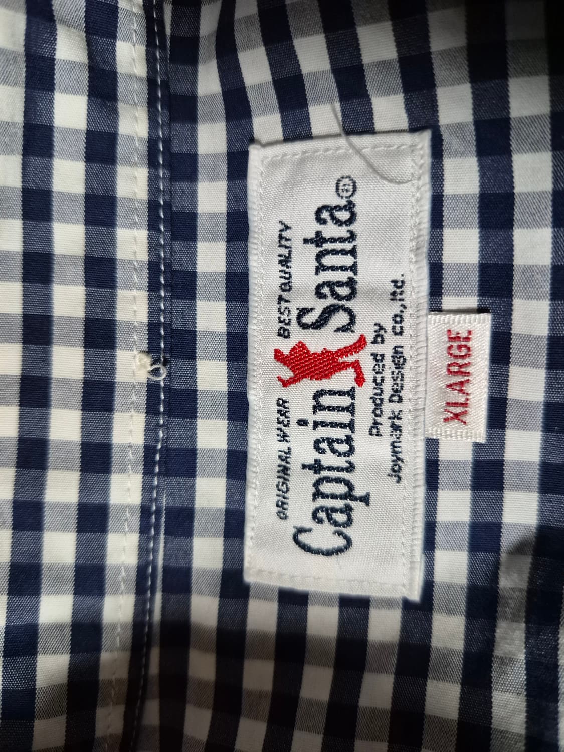 캡틴산타 체크반팔셔츠( XL) 상품이미지7