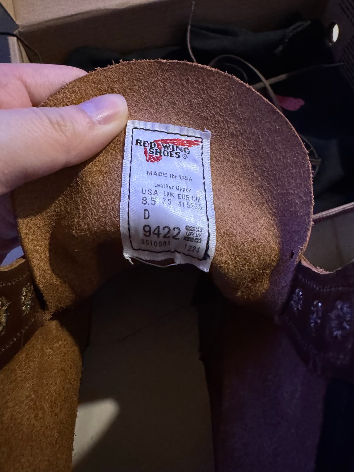 레드윙 벡맨 9422 8.5D 시가 브라운 상품이미지8