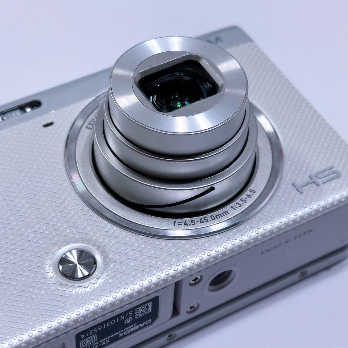 (작례 O) 카시오 엑슬림 ex-zr60 아이보리 상품이미지2