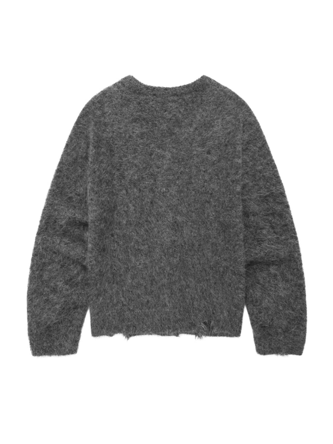 더바이닐하우스 그런지 가디건 그레이 M 상품이미지2