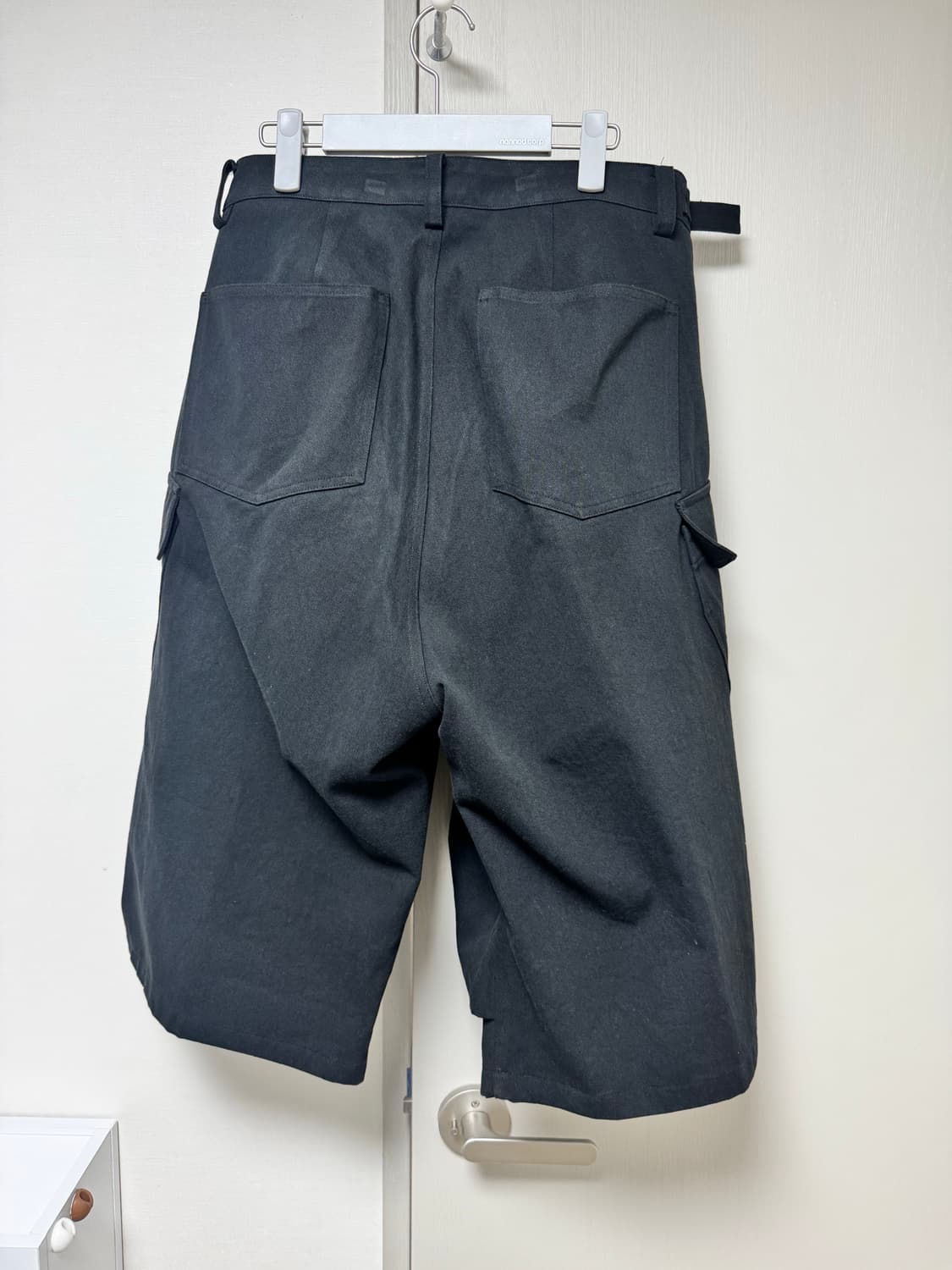 (2) 논노드 사이드 카고 쇼츠 블랙 상품이미지3