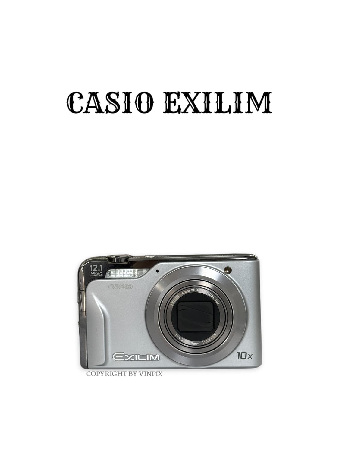 카시오 엑슬림 H10 (casio h10) 빈티지 디지털 카메라 디카 상품이미지1