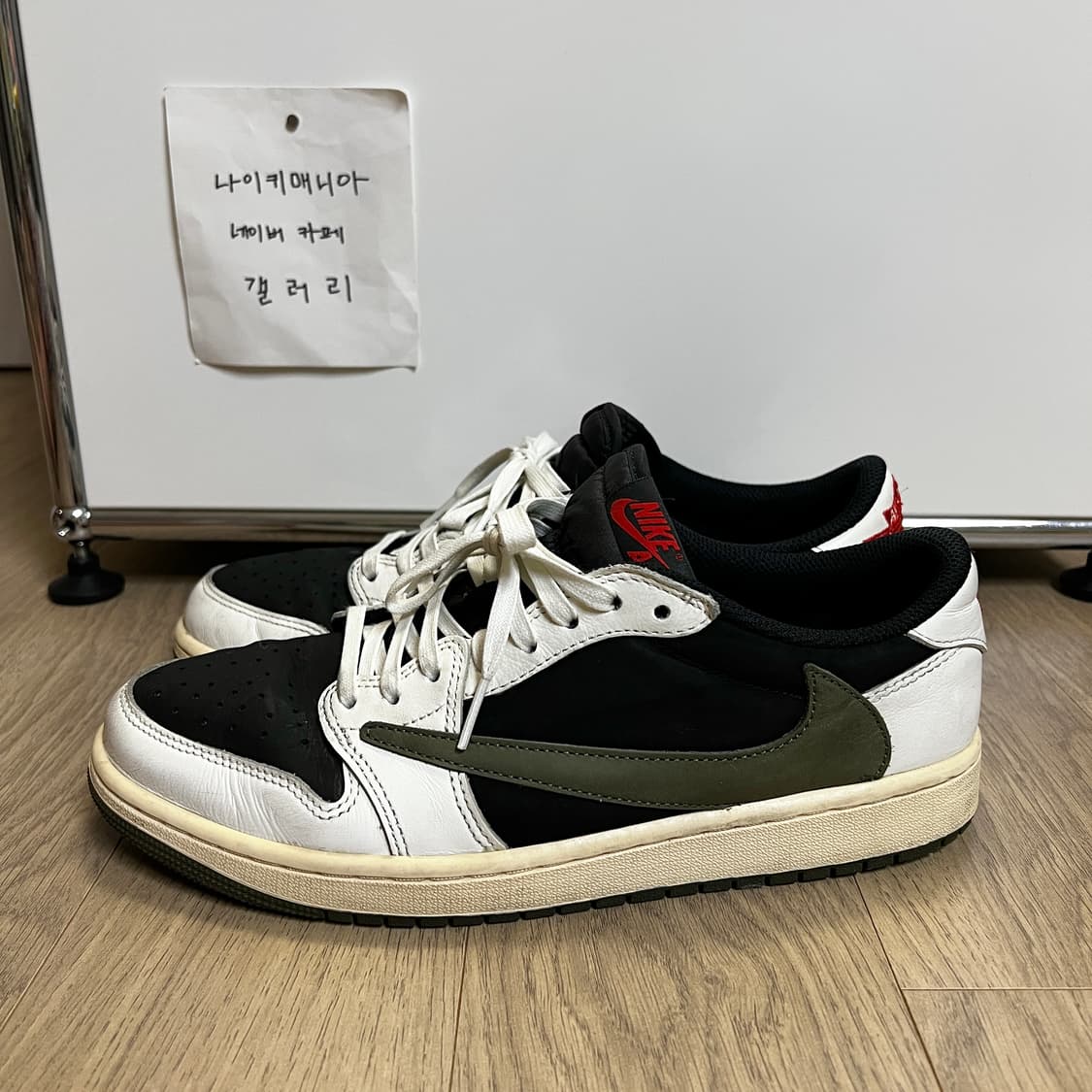 [275] 조던 1 × 트래비스 스캇 레트로 로우 OG SP 미디움 올리 상품이미지6