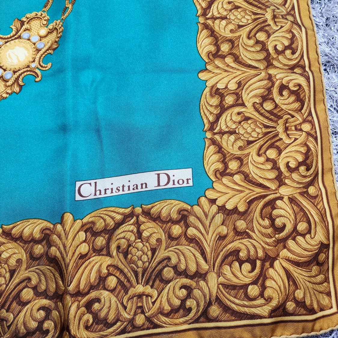 디올 실크 스카프 상품이미지4