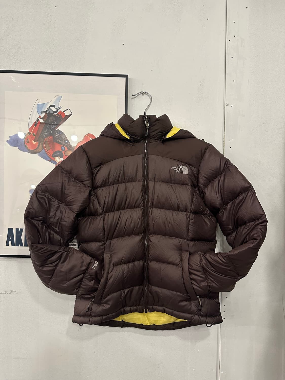 85)노스페이스 브라운 패딩 상품이미지1